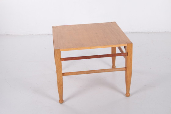 Image 1 of Kaare Klint Danish Safari Coffee table oak made at Rud Rasmussen