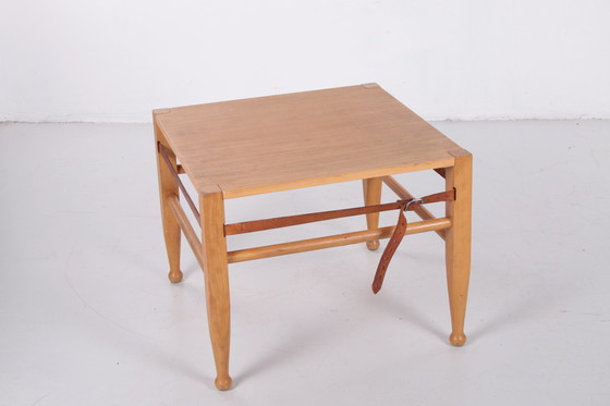 Image 1 of Kaare Klint Danish Safari Coffee table oak made at Rud Rasmussen