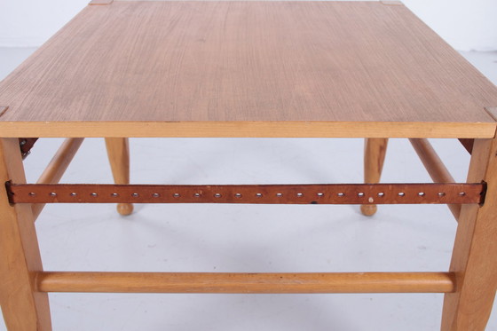 Image 1 of Kaare Klint Danish Safari Coffee table oak made at Rud Rasmussen