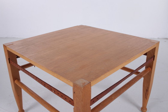 Image 1 of Kaare Klint Danish Safari Coffee table oak made at Rud Rasmussen