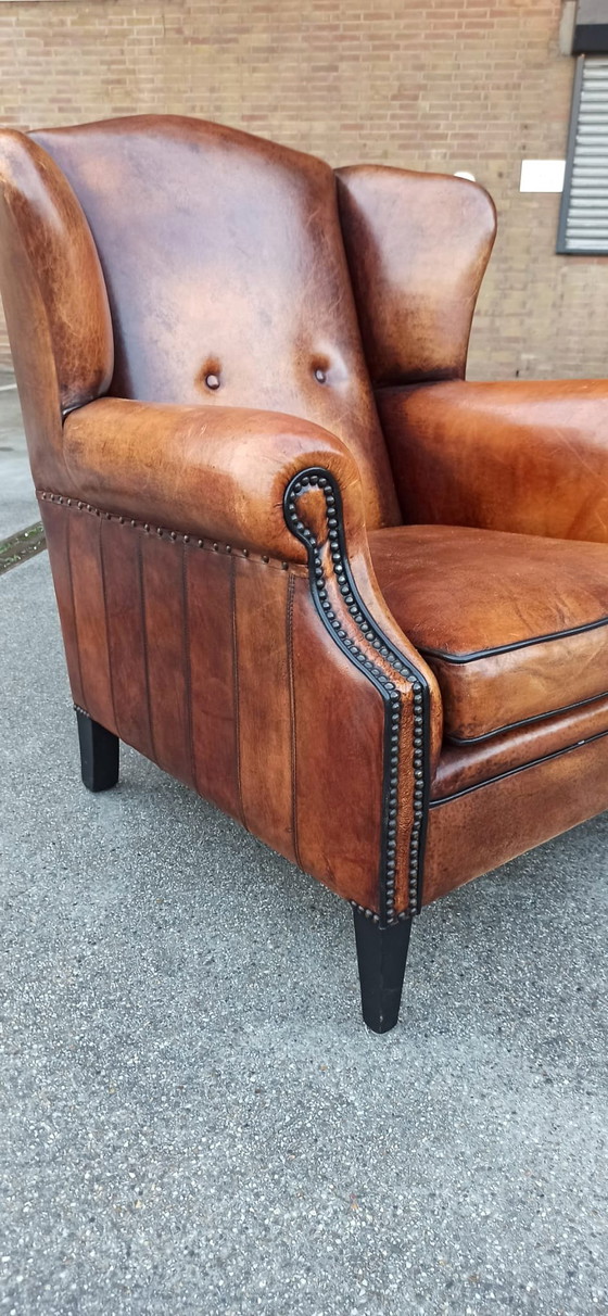 Image 1 of Lounge Atelier Schapenleren Fauteuil