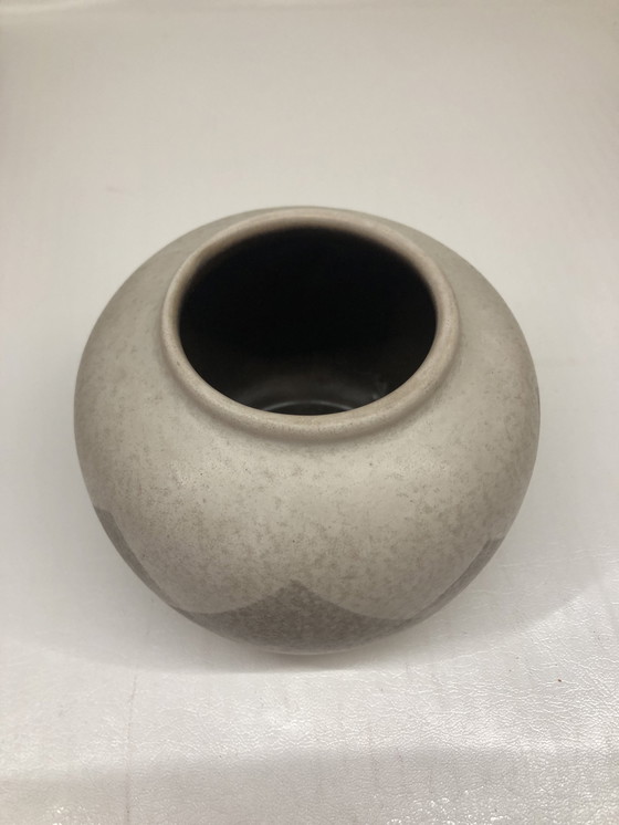 Image 1 of Ceramic ball vase VEB haldensleben West Germany