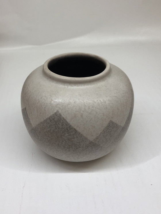 Image 1 of Ceramic ball vase VEB haldensleben West Germany