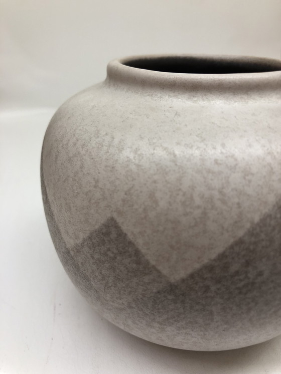 Image 1 of Ceramic ball vase VEB haldensleben West Germany