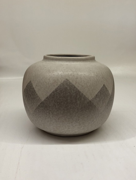 Image 1 of Ceramic ball vase VEB haldensleben West Germany