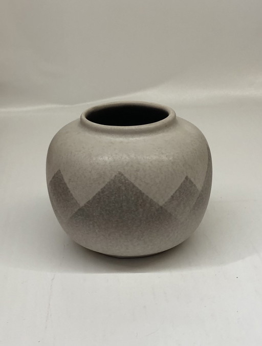 Ceramic ball vase VEB haldensleben West Germany