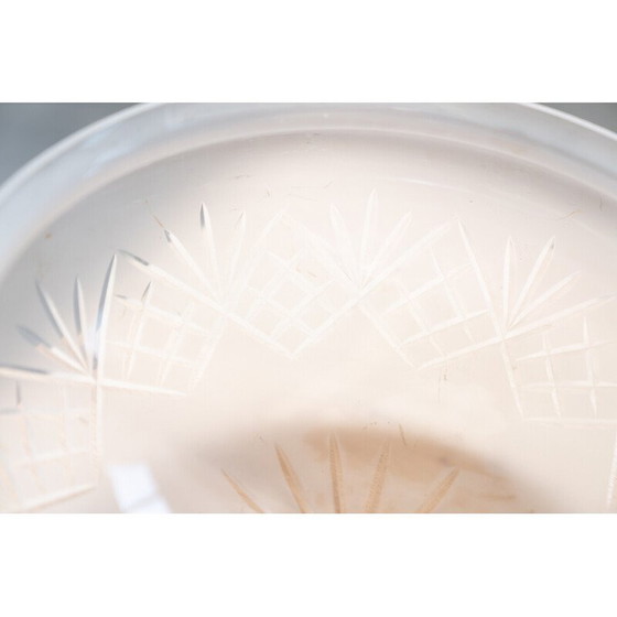 Image 1 of Lampada da soffitto vintage in alluminio e vetro, Germania 1979