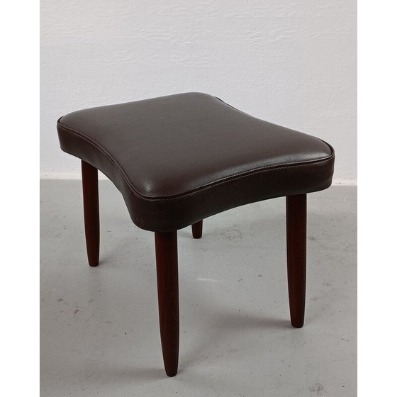 Image 1 of Vintage Danish footrest in teak, 1960s