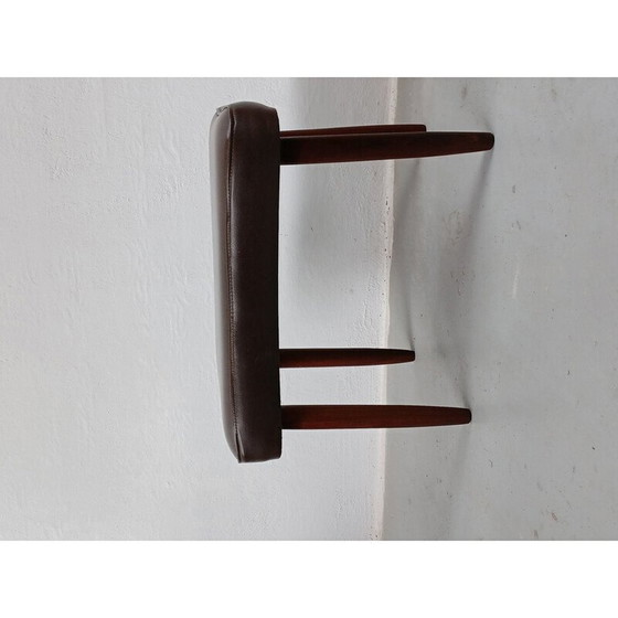 Image 1 of Vintage Danish footrest in teak, 1960s