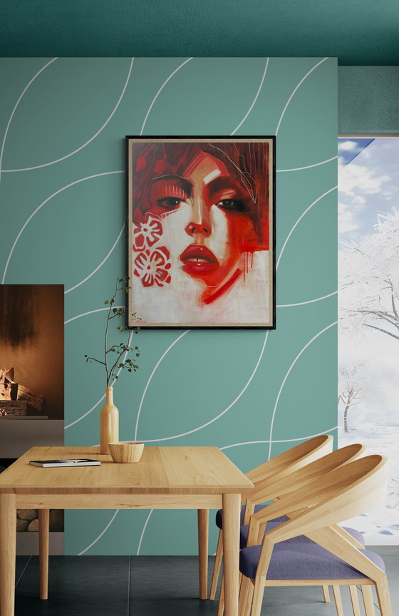 Image 1 of Abstract Face