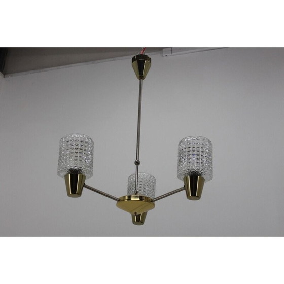 Image 1 of Mid Century Design Chandelier from Kamenicky Senov, 1970s