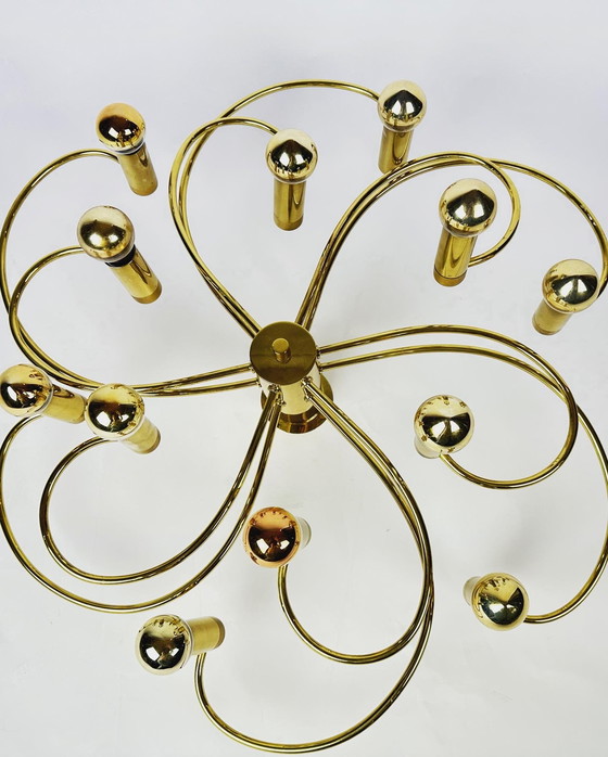 Image 1 of Lampada da soffitto a spirale vintage