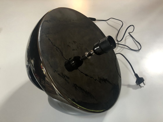 Image 1 of Large Vintage Lamp - Faïence Émaillée - Louis Drimmer - Space Age - 1960