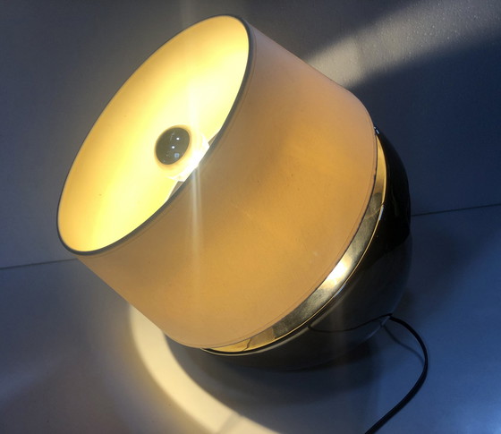 Image 1 of Large Vintage Lamp - Faïence Émaillée - Louis Drimmer - Space Age - 1960