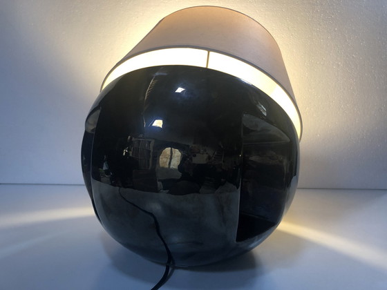 Image 1 of Large Vintage Lamp - Faïence Émaillée - Louis Drimmer - Space Age - 1960