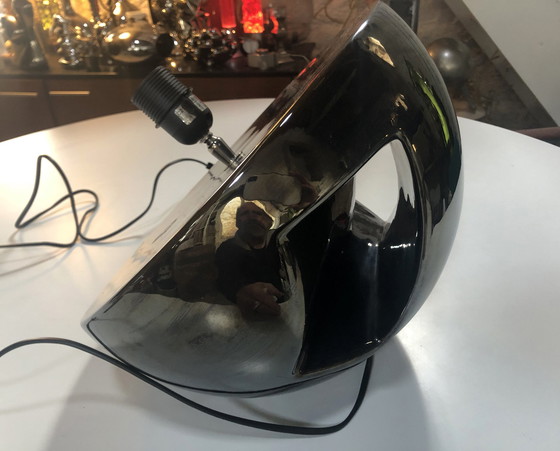 Image 1 of Large Vintage Lamp - Faïence Émaillée - Louis Drimmer - Space Age - 1960