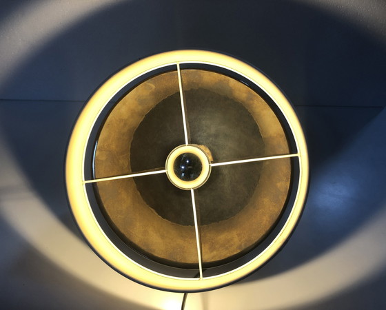 Image 1 of Large Vintage Lamp - Faïence Émaillée - Louis Drimmer - Space Age - 1960