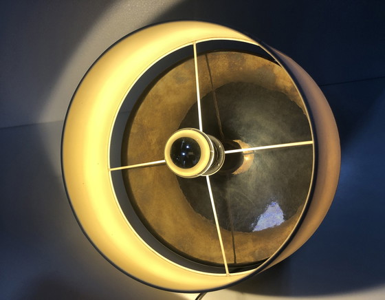Image 1 of Large Vintage Lamp - Faïence Émaillée - Louis Drimmer - Space Age - 1960