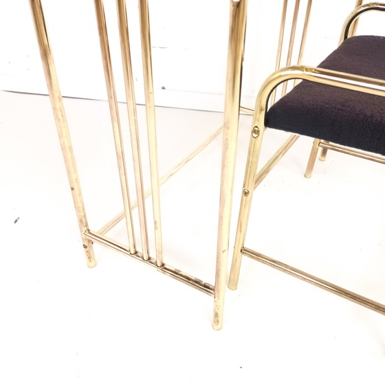 Image 1 of Table de toilette vintage avec chaise