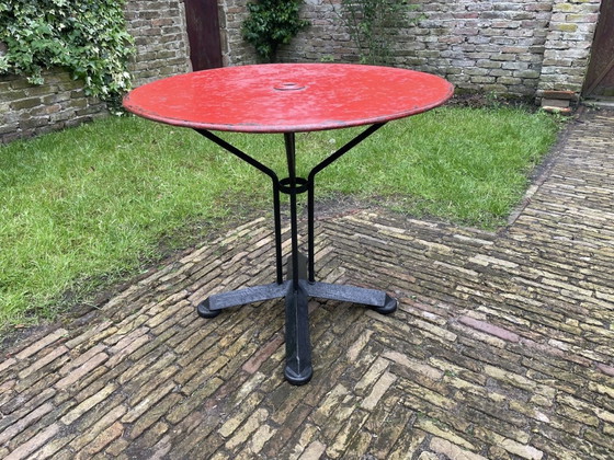 Image 1 of Art Deco 1930 Garden Table Bistro Table