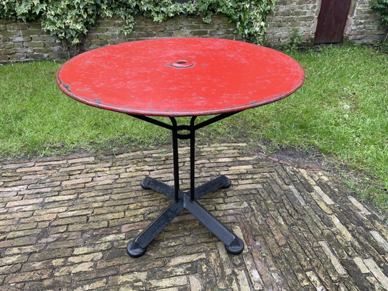 Image 1 of Art Deco 1930 Garden Table Bistro Table