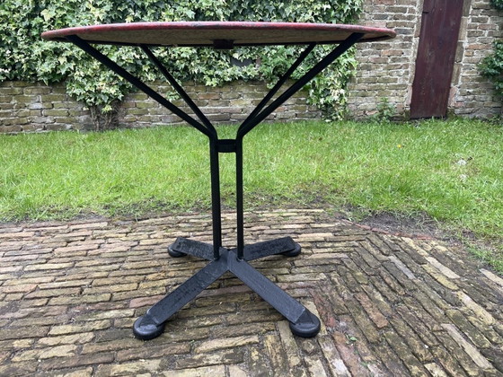 Image 1 of Art Deco 1930 Garden Table Bistro Table