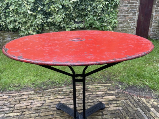 Image 1 of Art Deco 1930 Garden Table Bistro Table