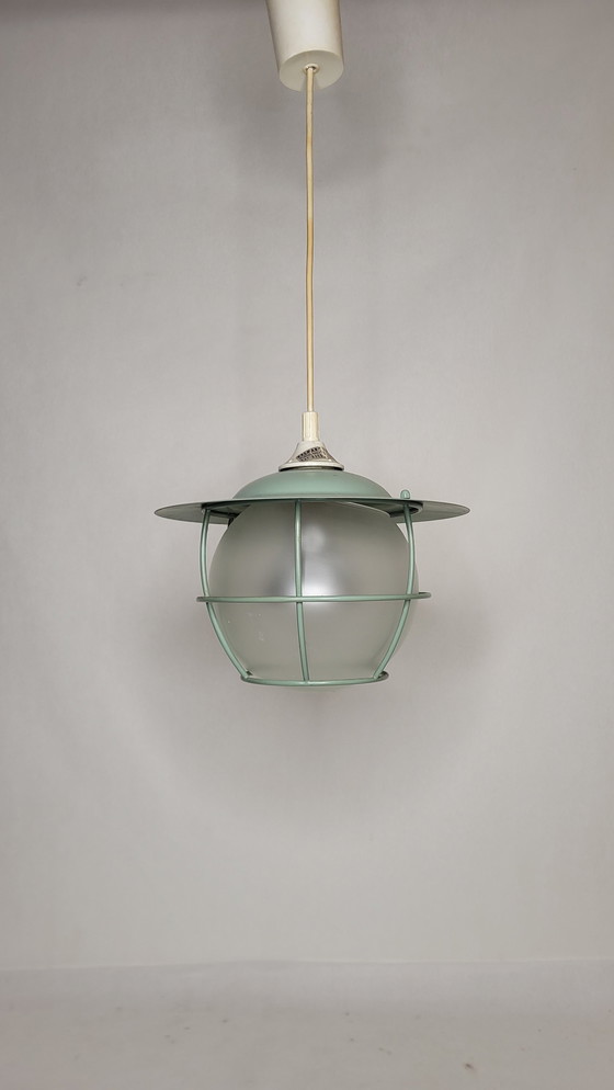 Image 1 of Delmas Montauban Metal Pendant / Lantern