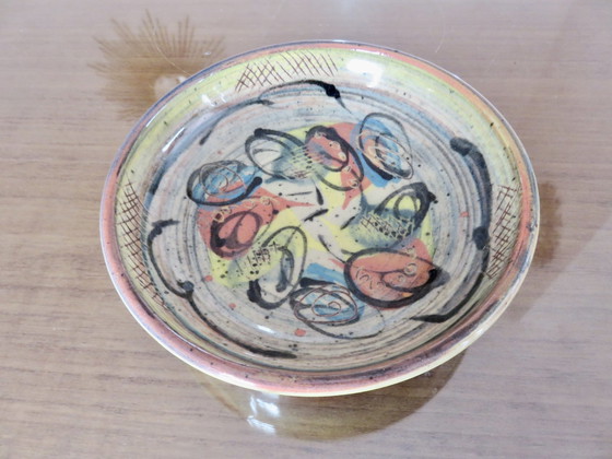 Image 1 of Ceramic Pocket Dish Signed