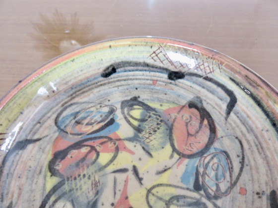 Image 1 of Ceramic Pocket Dish Signed