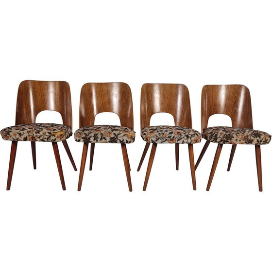 Image 1 of Set of 4 vintage chairs by Oswald Haerdtl, 1970s