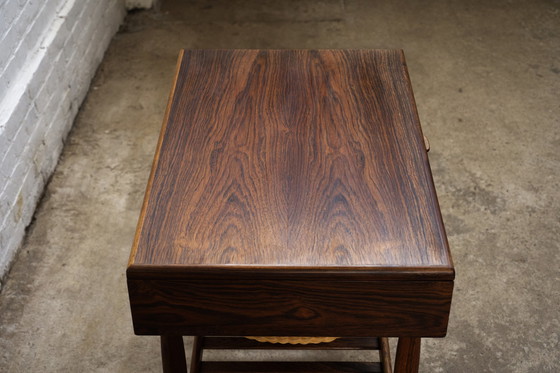 Image 1 of Ejvind A. Johansson Rosewood sewing table