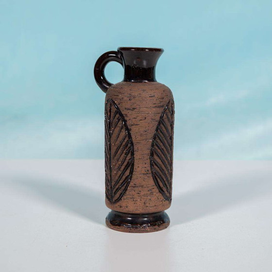 Image 1 of Vase vintage design Laholm Suède, vase en céramique années 60