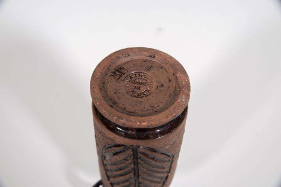 Image 1 of Vintage design vase Laholm Sweden, ceramic vase sixties