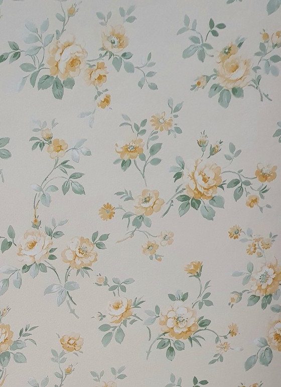 Image 1 of 12509 Romantic Roses Wallpaper From Years Past