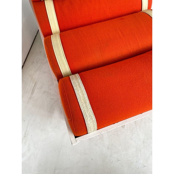 Image 1 of Coppia di poltrone rosse vintage, Italia 1960