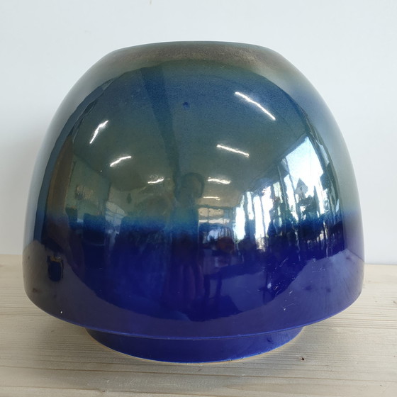 Image 1 of 2 vasi da fiori in ceramica vintage "giapponesi" (stile) a forma di fungo