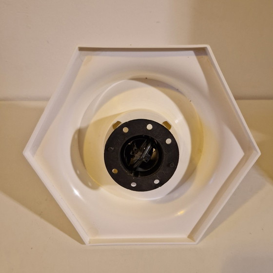 Image 1 of Massive Hexagon Ceiling Lamp Plaffoniere