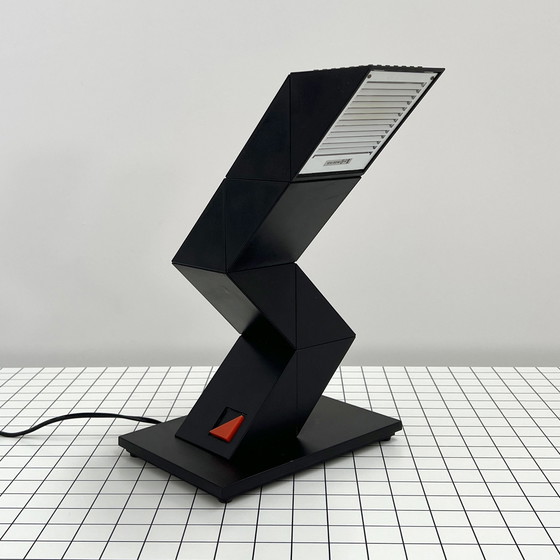 Image 1 of Zig Zag Desk Lamp By Chan Shui For Z-Lite, 1980S