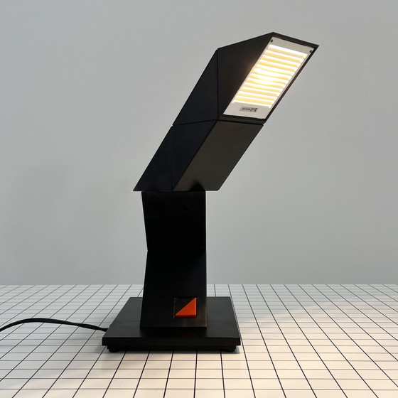 Image 1 of Zig Zag Desk Lamp By Chan Shui For Z-Lite, 1980S