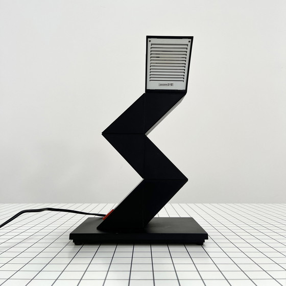 Image 1 of Zig Zag Desk Lamp By Chan Shui For Z-Lite, 1980S