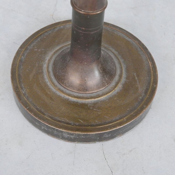 Image 1 of Vintage brass floor lamp, France 1950