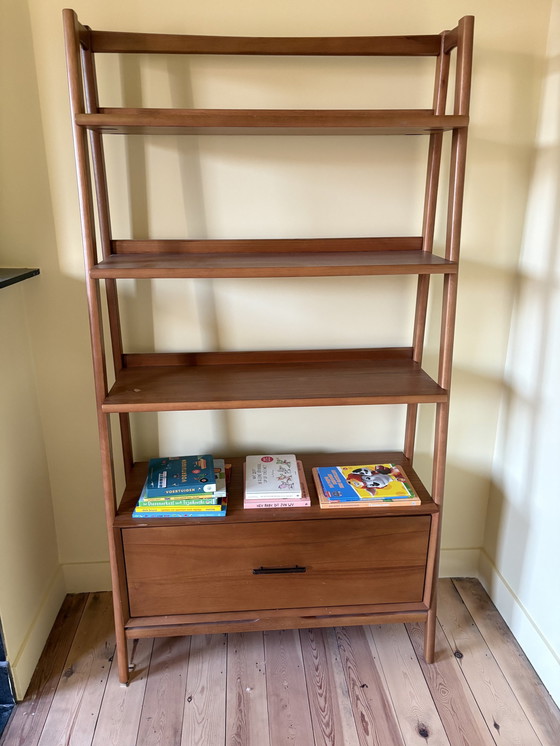 Image 1 of Mid - Century Bookcase From West Elm