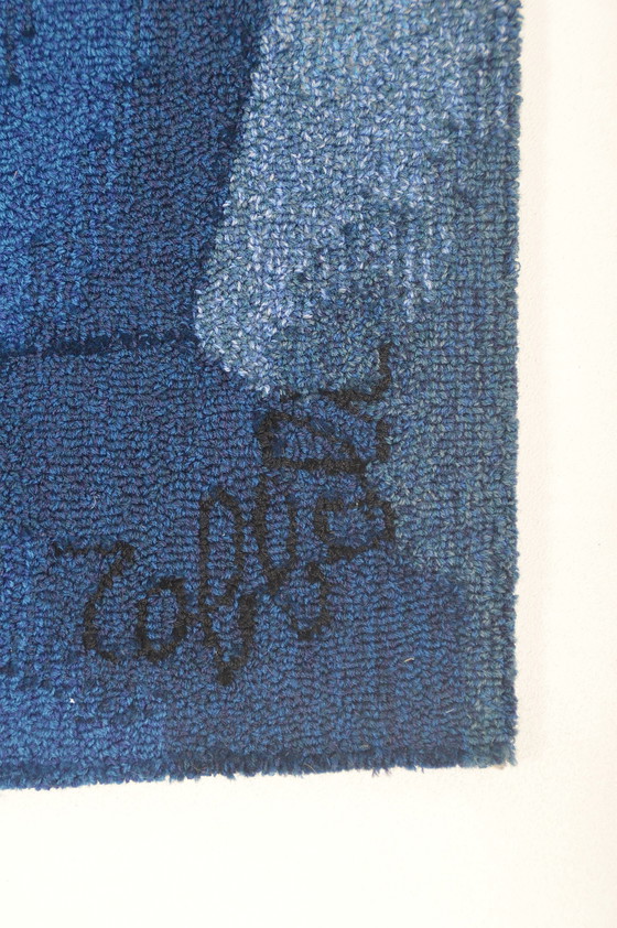 Image 1 of Hand-knotted Tapestry 'Corsage Rose' (N° 4/6) By Robert Four Ateliers