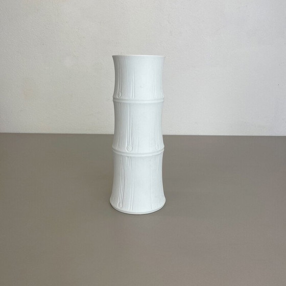 Image 1 of Vintage Op Art porcelain vase by Heinrich Fuchs for Hutschenreuther, Germany 1970s