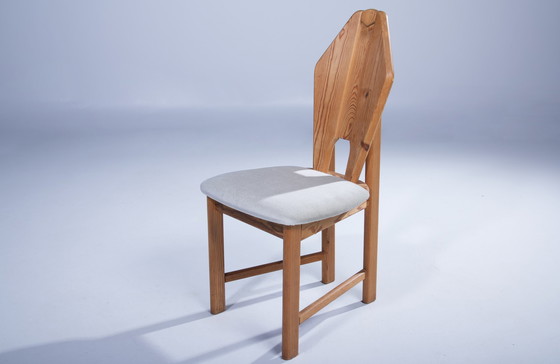 Image 1 of 6x Danish Pine Dining Chairs