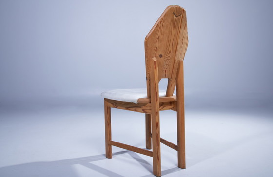 Image 1 of 6x Danish Pine Dining Chairs