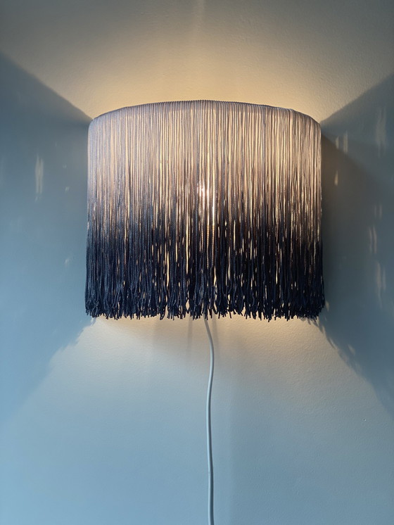 Image 1 of 2x Wall Lights Fringe Fringe Post Modern Mid - Century.