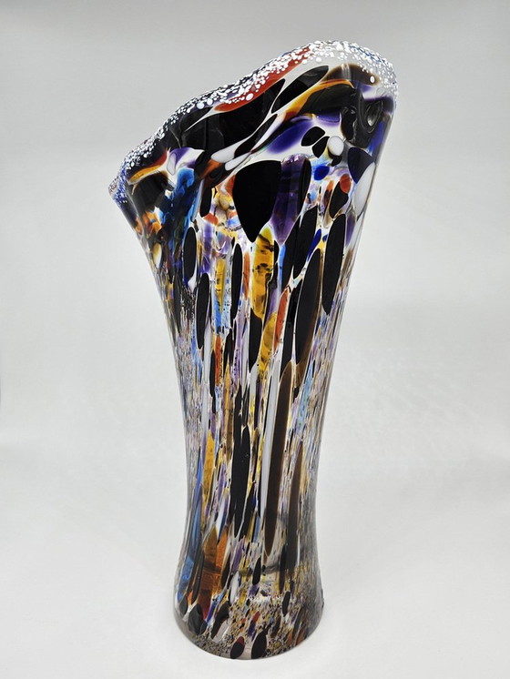 Image 1 of Polychrome vase