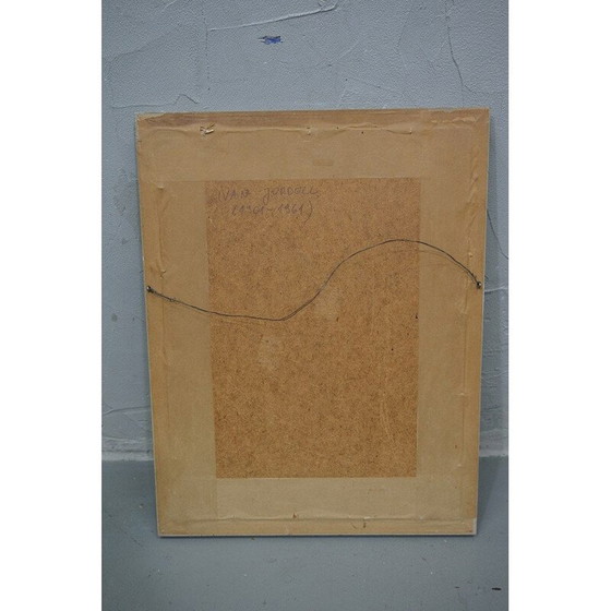 Image 1 of Vintage portrait by Ivan Jordell, Sweden 1950